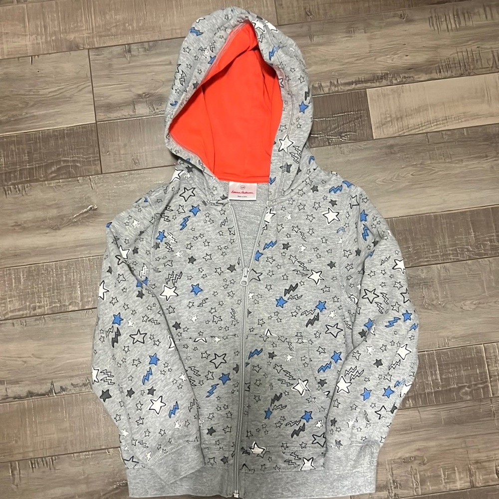 Hanna Andersson Star Zipped Hoodie